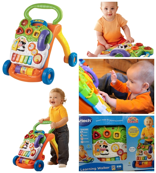 รถผลักเดิน Vtech - Sit to Stand Learning Walker สีส้ม