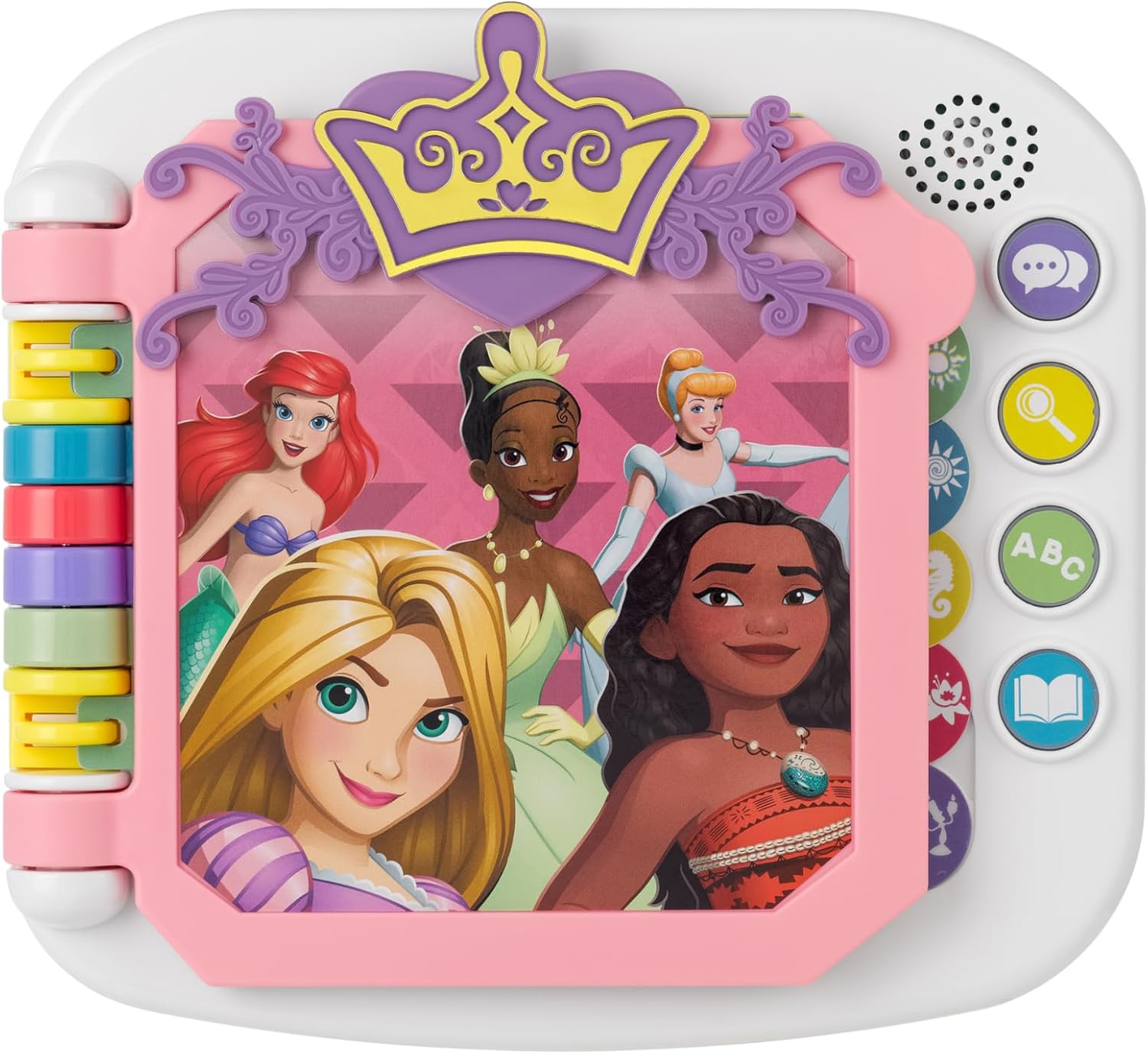 eKids Disney Princess Interactive Book with Preschool Learning Activities