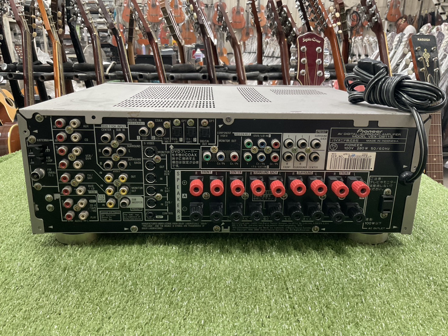 เครื่องขยายเสียง Pioneer : VSX-D811S สินค้าไม่พร้อมใช้งาน(ต้องซ่อม)