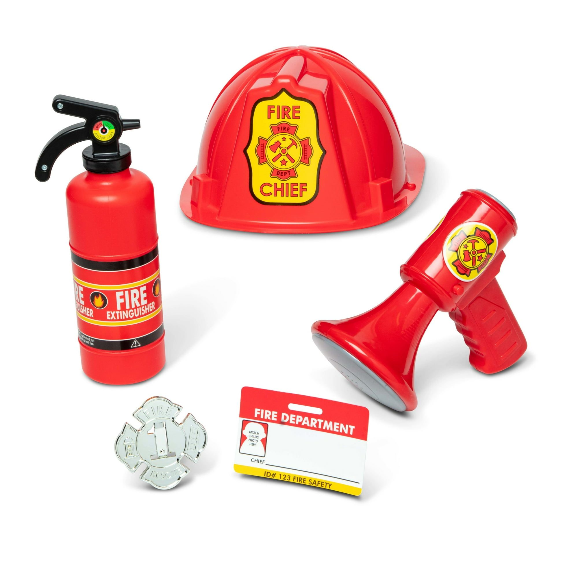 ชุดแฟนซี ชุดนักดับเพลิง Role Play Costume Fire Chief ยี่ห้อ Melissa & Doug