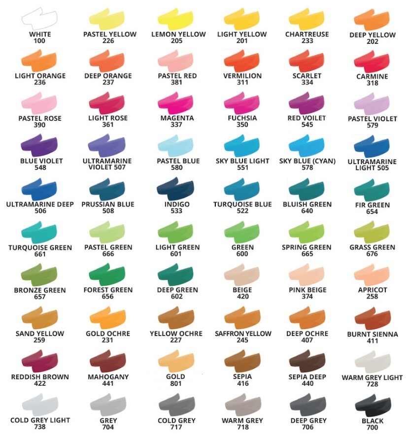 สีน้ำ Ecoline 30ml