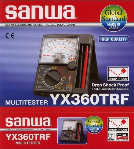 SANWA มัลติมิเตอร์ YX-360TRF ของแท้ หน้าจอเข็ม