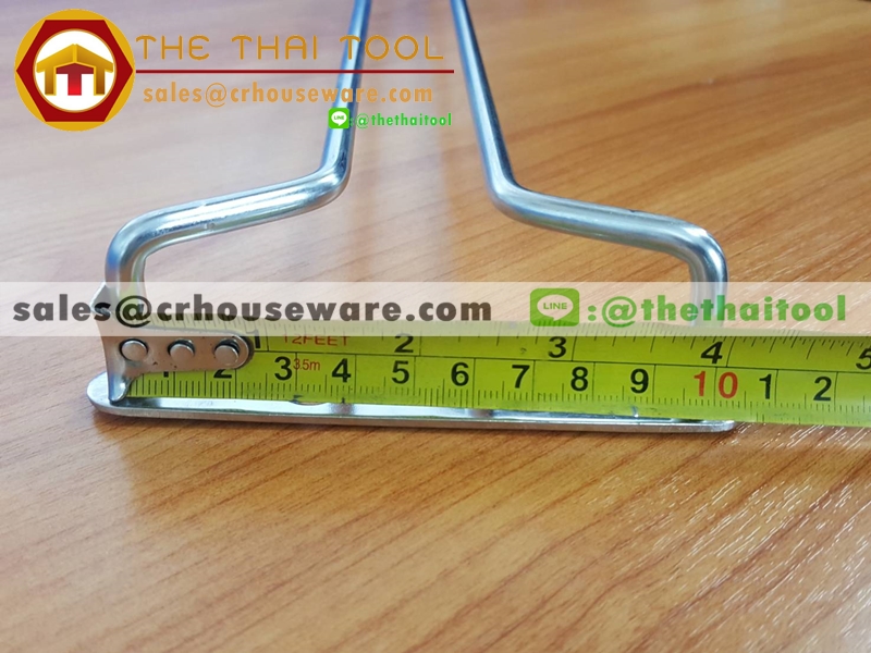 ราวเดี่ยวแขวนแก้ว ยาว 24 นิ้ว Glass hangerကိုကြိုးကွင်း,玻璃衣架,Kính treo,កញ្ចក់ hanger