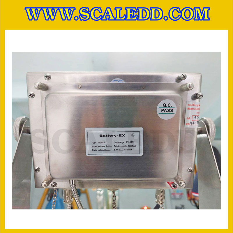 เครื่องชั่งดิจิตอลกันระเบิด XK3150 Explosion Proof Scales เครื่องชั่งน้ำหนัก500kg เครื่องชั่งดิจิตอล500kg ตาชั่งดิจิตอล500กิโลกรัม เครื่องชั่งดิจิตอลกันระเบิด500kg พิกัดน้ำหนัก500kg ค่าละเอียด 50g ขนาดแท่นชั่ง 60x70cm. ยี่ห้อ LOCOSC รุ่น XK3150-EX