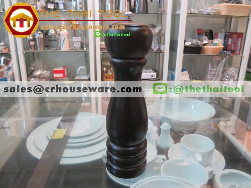 ที่บดพริกไทย 8 นิ้ว แบบไม้ wood pepper mills 005-JP-PM2108