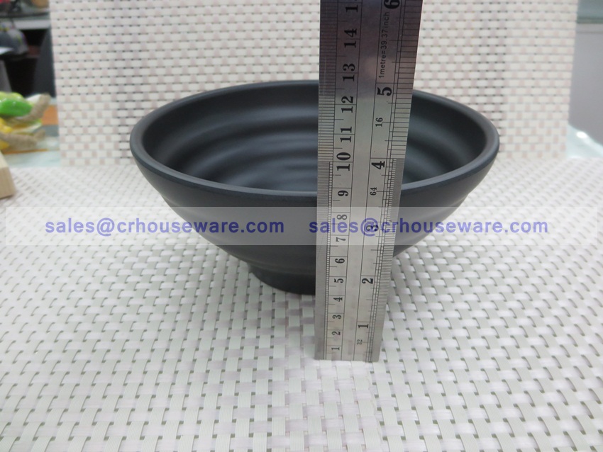 ชามราเมง ชามก๋วยเตี๋ยว ลายลอนใหญ่ 7.3 นิ้ว 017-PX-F166473