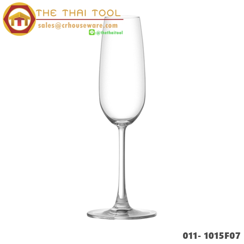 Madison Flute Champagne 011- 1015F07 (บรรจุกล่องเล็ก กล่องละ 6 ใบ)