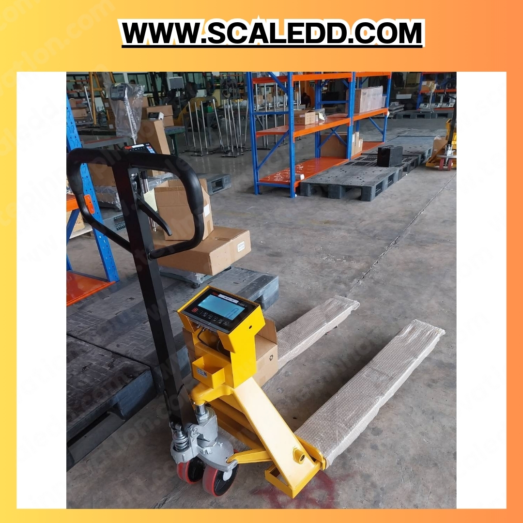 เครื่องชั่งน้ำหนักรถพาเลท เครื่องชั่งน้ำหนักสินค้ารถพาเลท เครื่องชั่งรถพาเลท 1000kg ค่าความละเอียด 500g ยี่ห้อ TIGER รุ่น THP-03