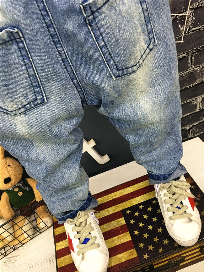 สินค้าพร้อมส่ง กางเกงยีนส์ เด็กชาย ขาสั้นขายาว