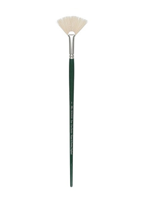 พู่กันสีน้ำมันขนหมู Winsor & Newton Winton พัด(Fan)