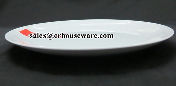ROUND PLATE 12" จานทรงกลม หนาพิเศษ 017-P2070