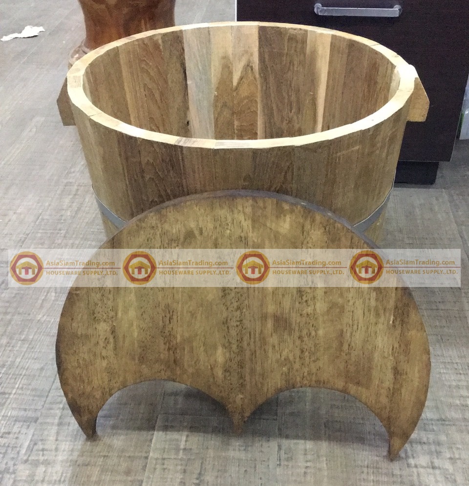 อ่างแช่เท้า อ่างไม้สปาเท้า