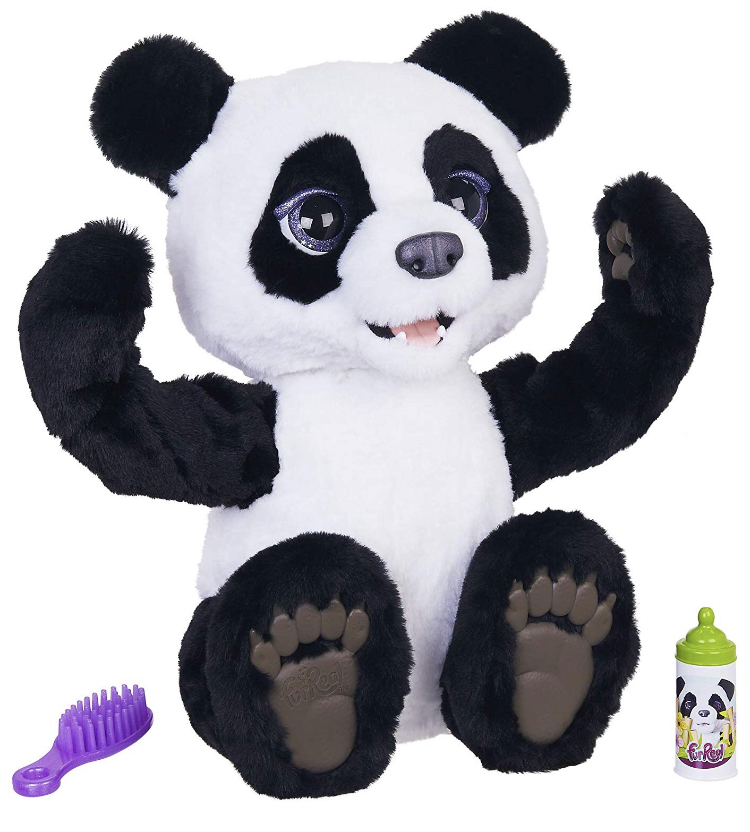 ตุ๊กตาโต้ตอบได้ Furreal Plum, The Curious Panda Bear Cub Interactive Plush Toy