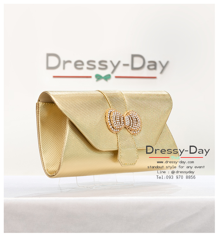 กระเป๋าออกงาน TE096: กระเป๋าออกงาน คลัช ถือไปงานแต่งกลางคืน กลางวัน สวย หรู ไฮโซ แบบดารา
