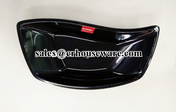 SERVING BOWL 8.75" จานทรงสี่เหลี่ยม ทรงออแกนนิกส์ 017-B2108