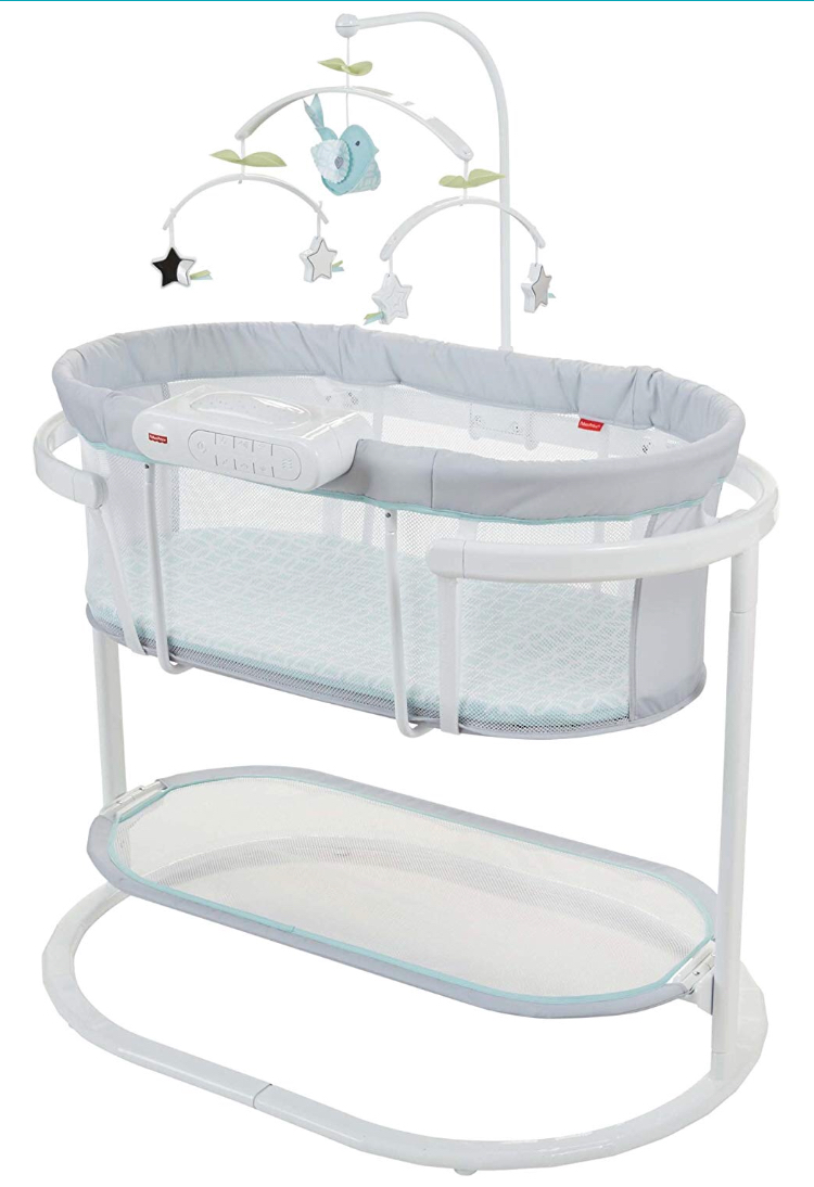เปลสั่นอัตโนมัติและเปลไกว Fisher-Price Soothing Motions Bassinet