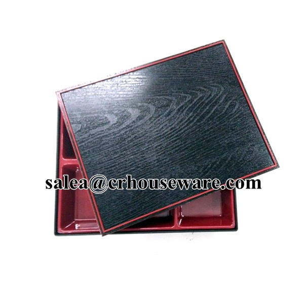 กล่องอาหารญี่ปุ่นพร้อมฝา เบนโตะ 005-TW-BT3