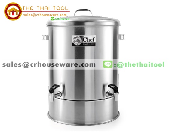 คูลเลอร์สเตนเลส รุ่น Chef 2 หัวจ่าย ตราหัวม้าลาย
