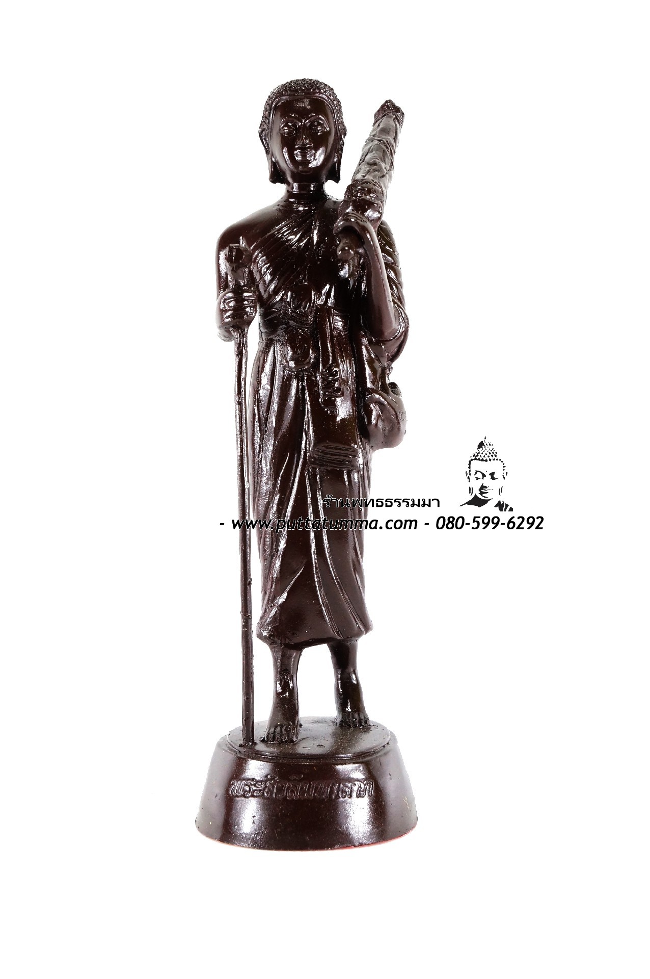พระสิวลี ยืน เนื้อเรซิ่น ขนาด 4 นิ้ว สูง 10 นิ้ว