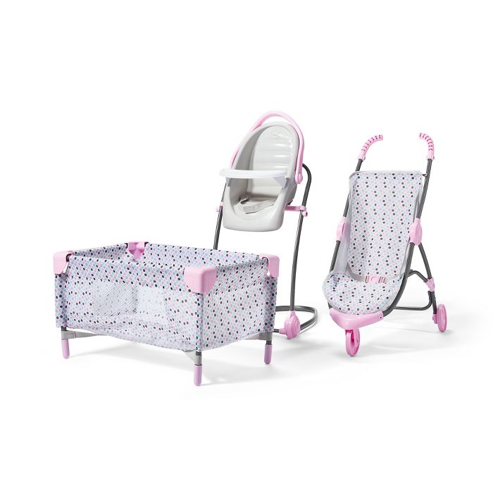 ชุดเลี้ยงเด็กจำลอง Perfectly Cute Deluxe Nursery 4pc Set