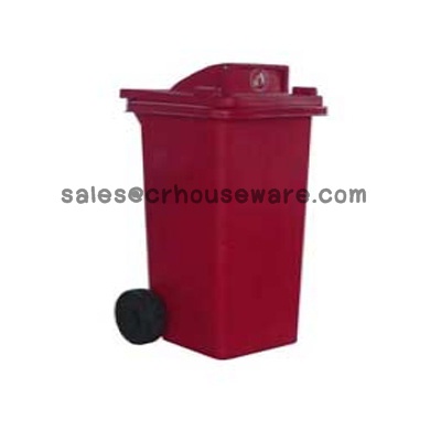 ถังขยะ120 ลิตร มีล้อมีช่องทิ้ง 001-TC120RD Wheeled bin There are rubbish.120 liter 001-TC120RD