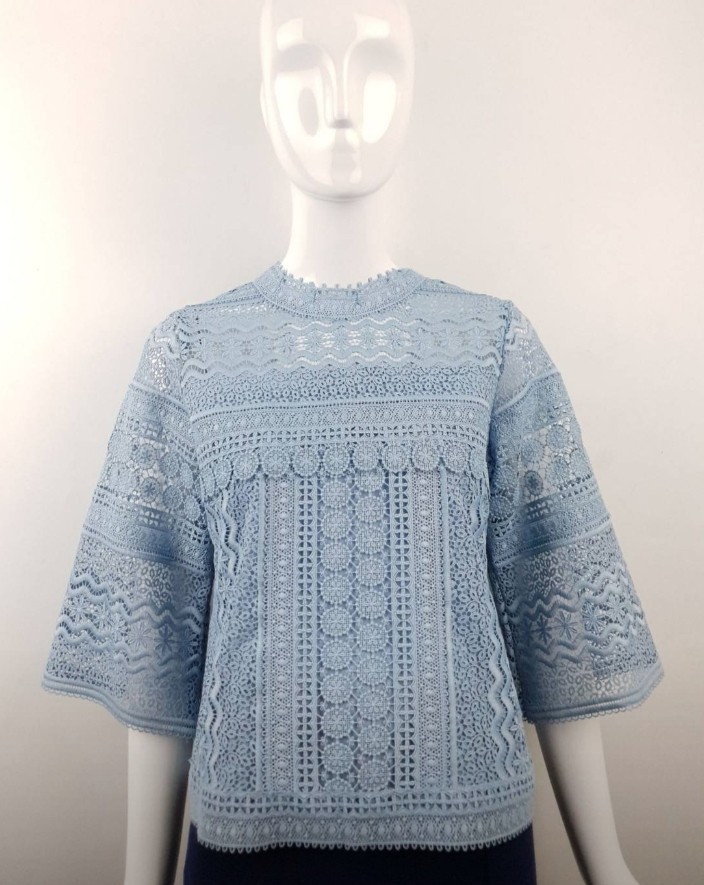 เสื้อลูกไม้ ลูกไม้ที่ถักทออย่าปราณีต ลายเสื้อลูกไม้ที่สวยงาม ทรงสวยสาวๆใส่ได้แบรนด์พิ้งบูติค