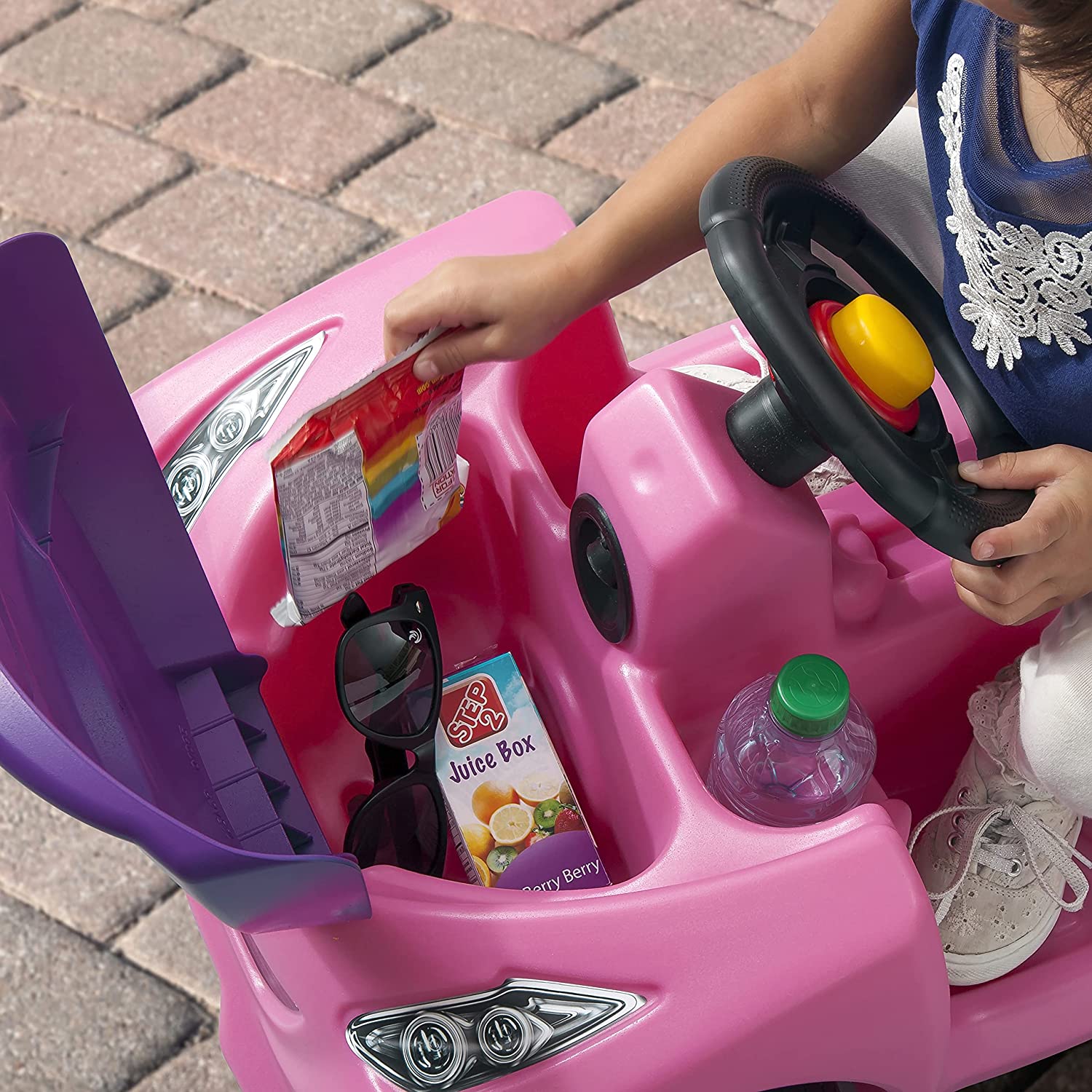 รถเข็นเด็กเล็ก Step2 Push Around Buggy GT | Pink Toddler Push Car