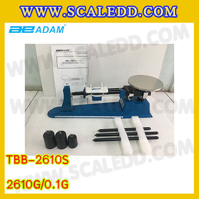 เครื่องชั่งคานเลื่อน2610กรัม ตาชั่งคานเลื่อนชนิดกรัม เครื่องชั่งแบบคานเลื่อน2610g จานสแตนเลส เส้นผ่าศูนย์กลาง 152mm.