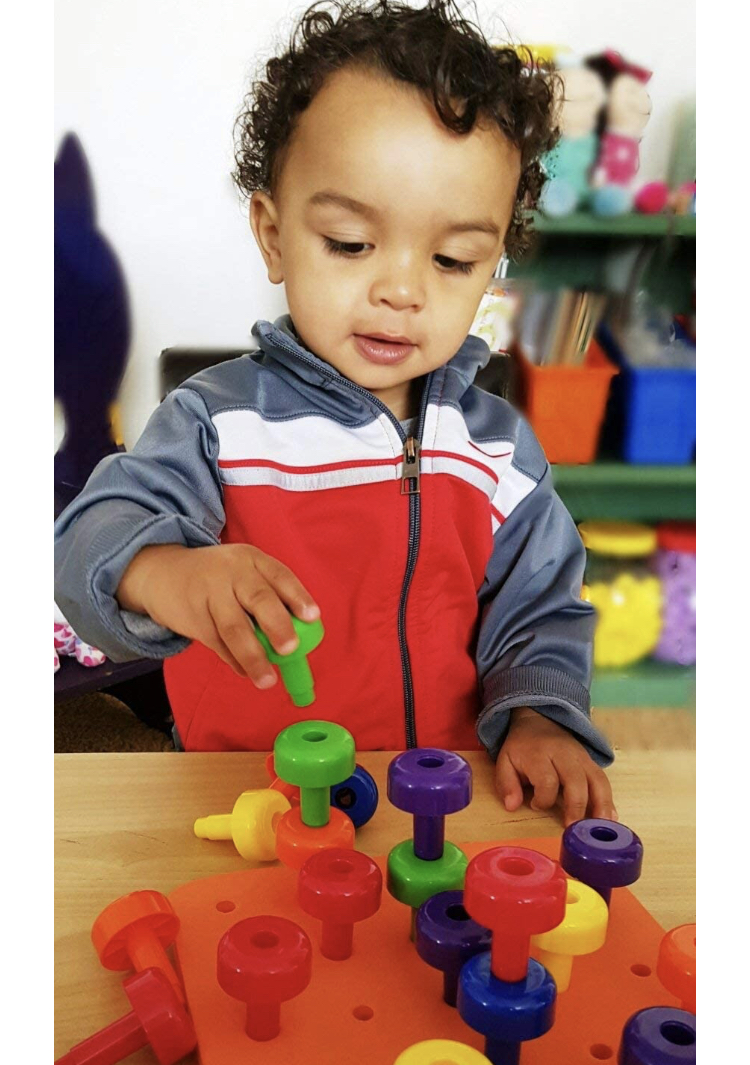 ชุด Skoolzy Peg Board Set Montessori Toys for Toddlers, Preschool Kids