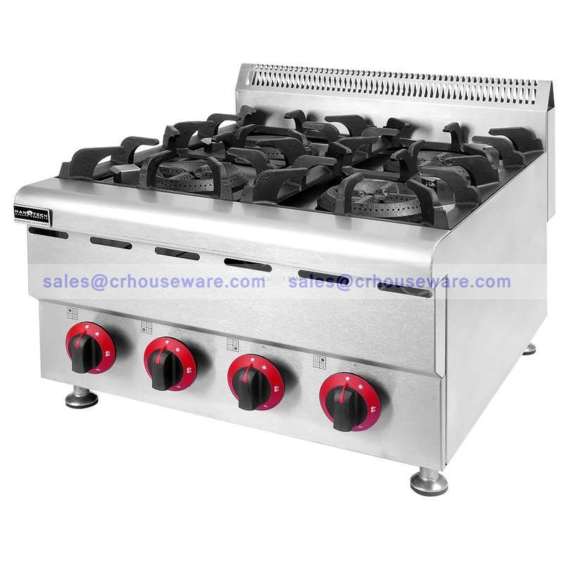 เตา 4 หัวเตา ตั้งโต๊ะ (แก๊ส) 055-SBC-NT-4R