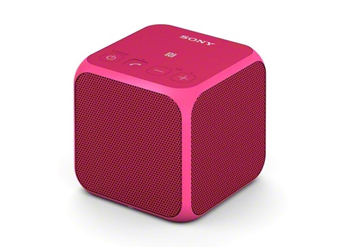 Sony ลำโพงพกพา Bluetooth® แบบไร้สาย รุ่น SRS-X11 (สีชมพู)