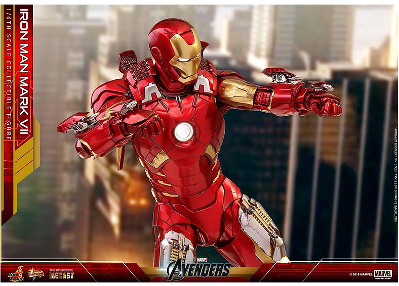 HOTTOYS - The Avengers – Iron Man Mark VII (Diecast)