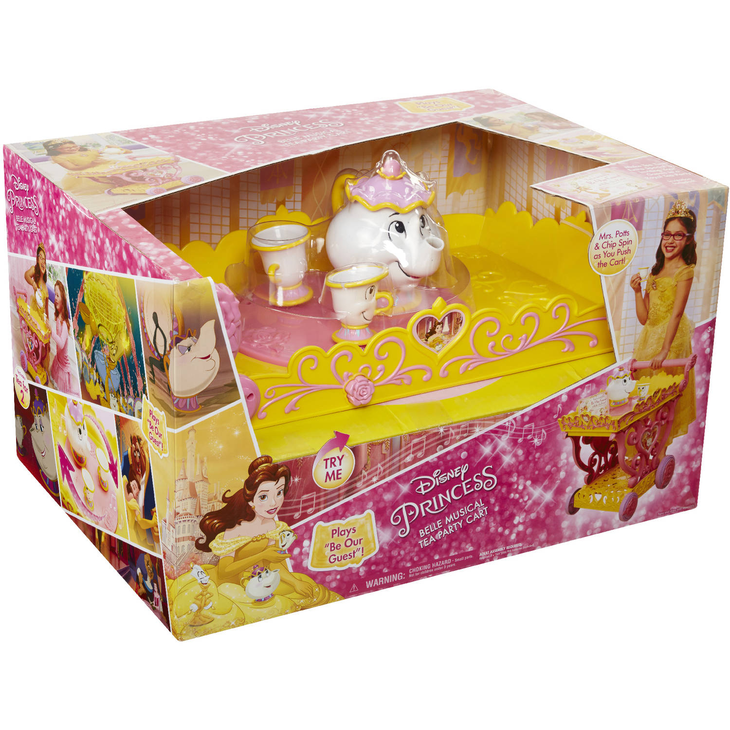 Disney Princess Belle Musical Tea Party Cart