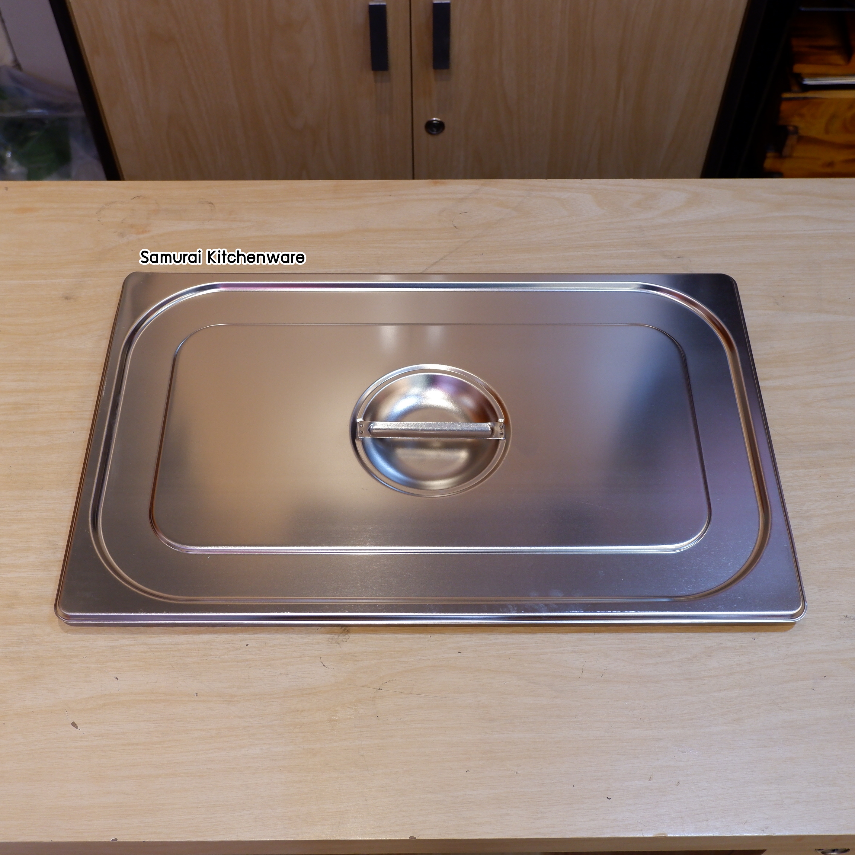 ฝาปิด ถาดสแตนเลส SS-304 1/1 (53x32.5 cm)