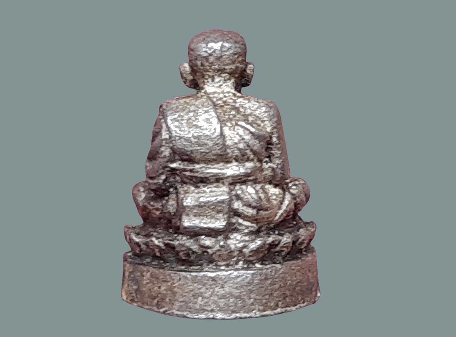 รูปเหมือน หลวงปู่ทวด วัดช้างให้ พิมพ์จิ๋ว เนื้อเงิน