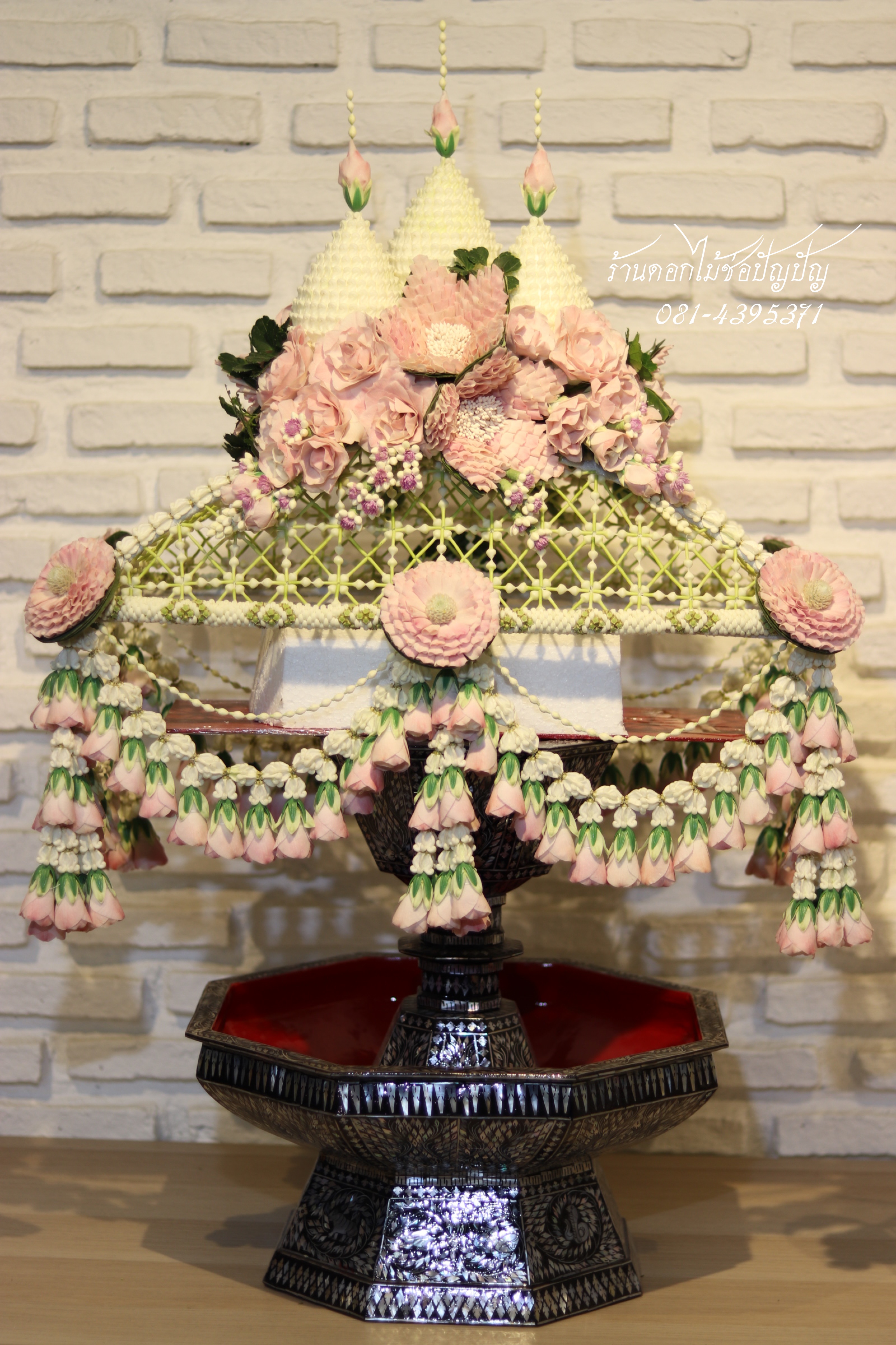 เครื่องบวชดอกไม้สด ชุดD8