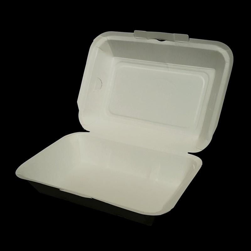 กล่องข้าวกระดาษเยื่อยูคาลิปตัส ( แพ็คละ 50 ใบ )