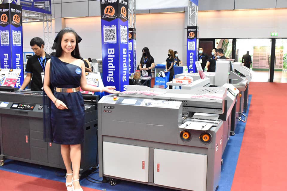 เครื่องเข้าเล่มสันกาว Boway K6