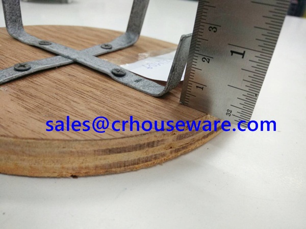 ไม้รองเตาจิ้มจุ่ม 006-AU-002-3 Wooden stove Chim Chum. 006-AU-002-3