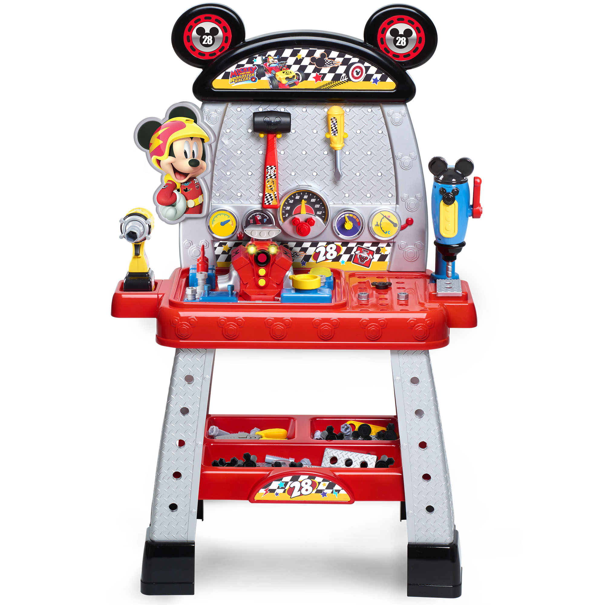 ศูนย์ซ่อมรถแข่ง Mickey and the Roadster Racers Pit Crew Workbench