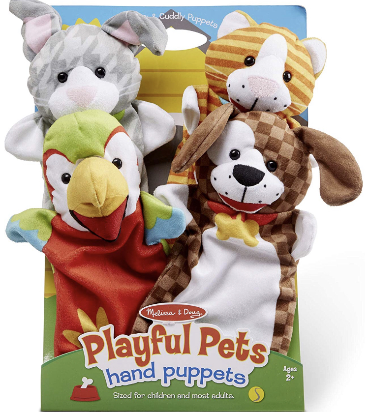 Melissa & Doug Playful Pets Hand Puppets