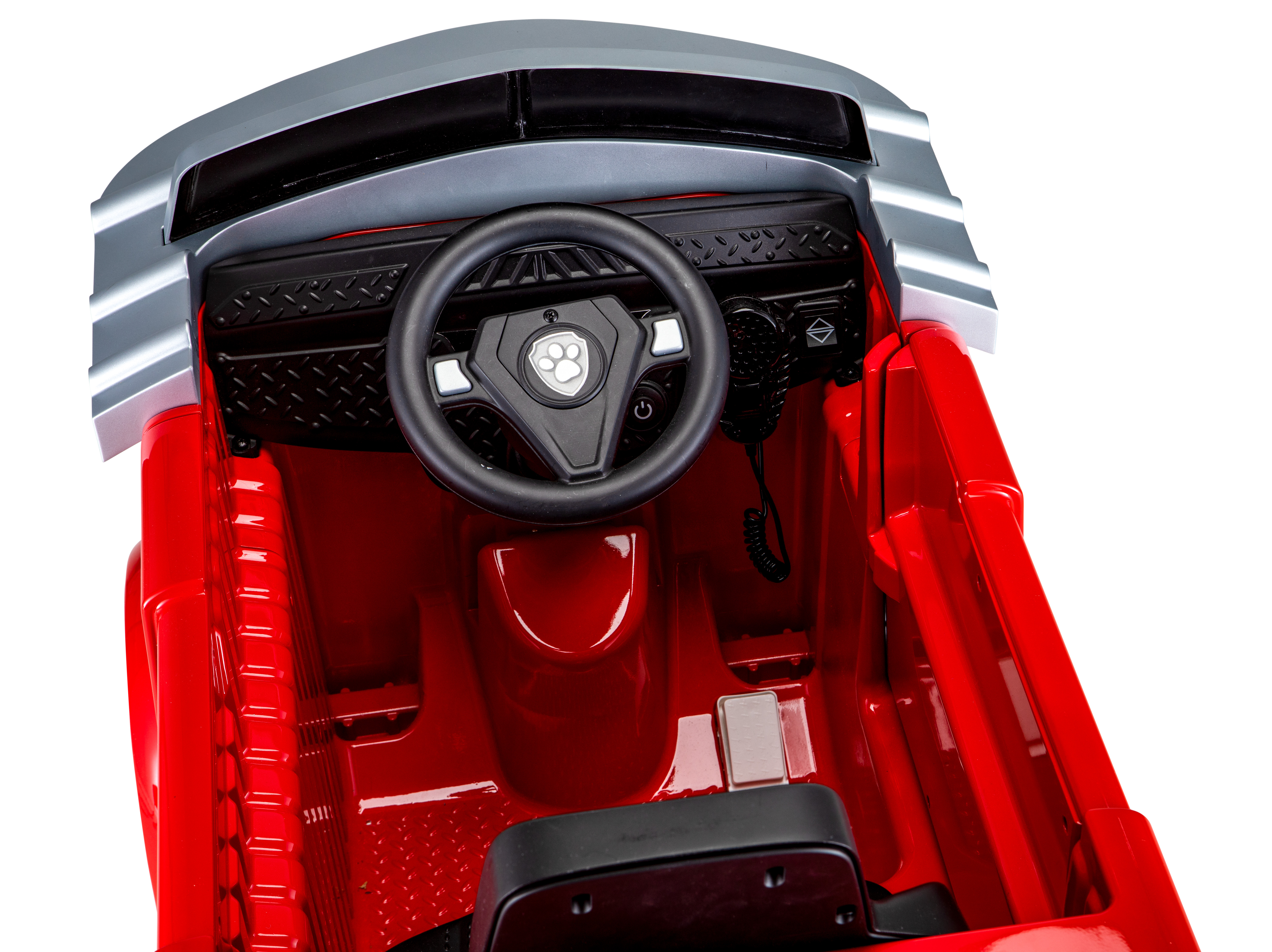 Paw Patrol Fire Truck 6 Volt powered Ride On Toy by Kid Trax, Marshall rescue รe