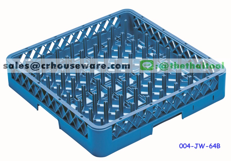 แร็คเสียบจานหรือถาดขนาด 64 ช่อง,Dishwashing_rack,Plate,Tray_rack 004-JW-64B
