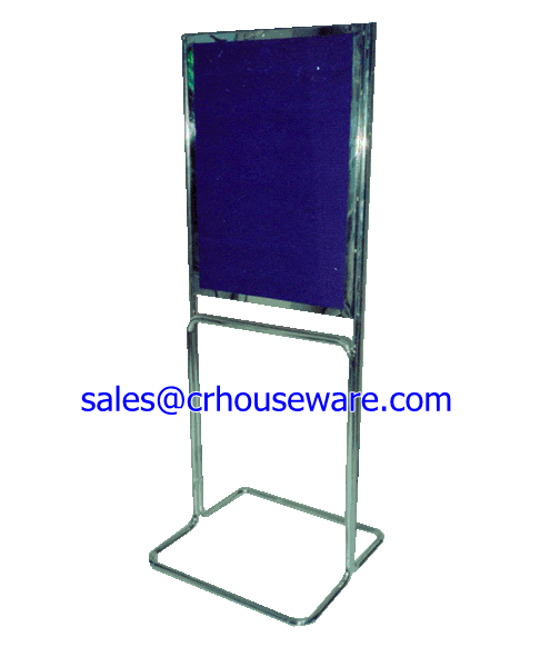 Stainless Stand Board (แสตนเลส) ป้ายโชว์ 002-UC-004S