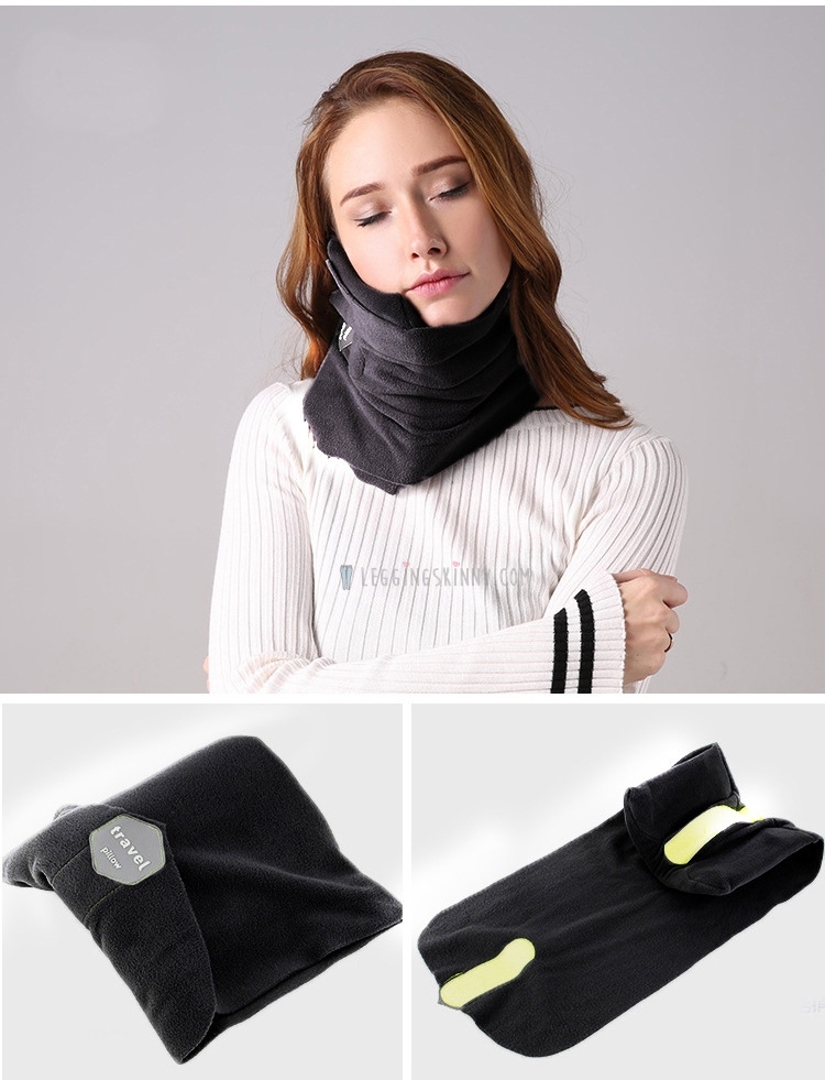 Travel Pillow หมอนรองคอแบบพกพา มี 4 สี