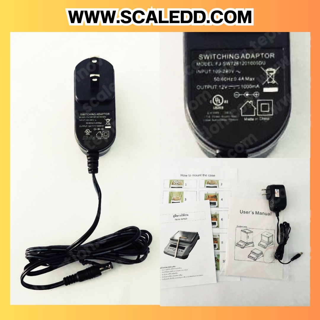 เครื่อชั่งดิจิตอลละเอียดสูง (3ตำแหน่ง) พิกัดกำลัง 300g ค่าละเอียด 0.001 g ขนาดของเครื่องชั่ง 292 × 218 × 176 mm ยี่ห้อ TOMS รุ่น TM-EXA3003H