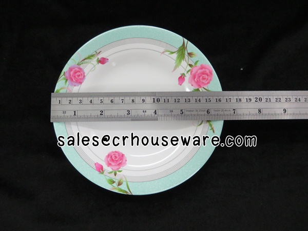 จานทรงตื้น 6.5 นิ้ว 017-P801-6.5