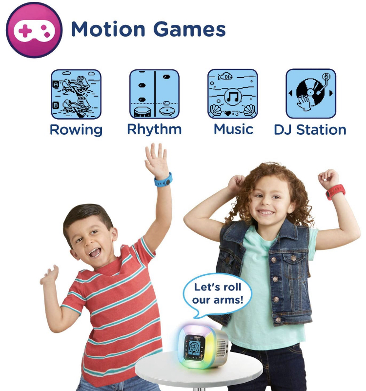 เครื่องเกมส์เต้น VTech Kidi Star Dance, White