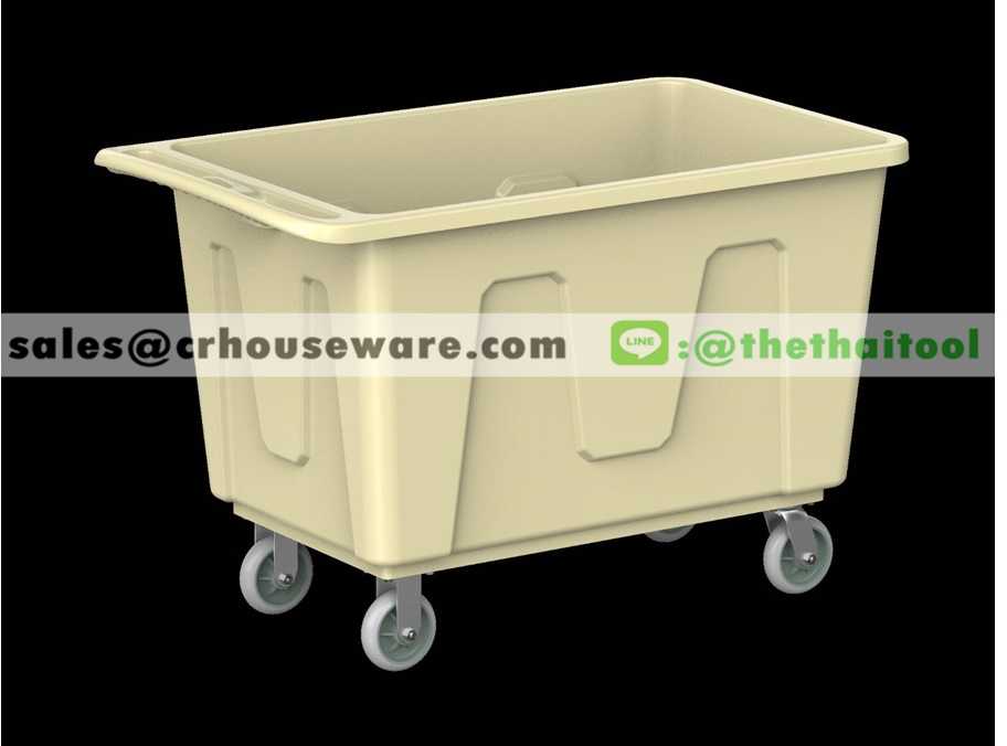รถเข็นเก็บผ้าขนาดใหญ่ (Laundry Trolley) 002-HK08217