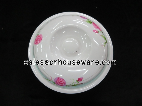 โถข้าวพร้อมฝา 10 นิ้ว 017-BL828-10 (RB)